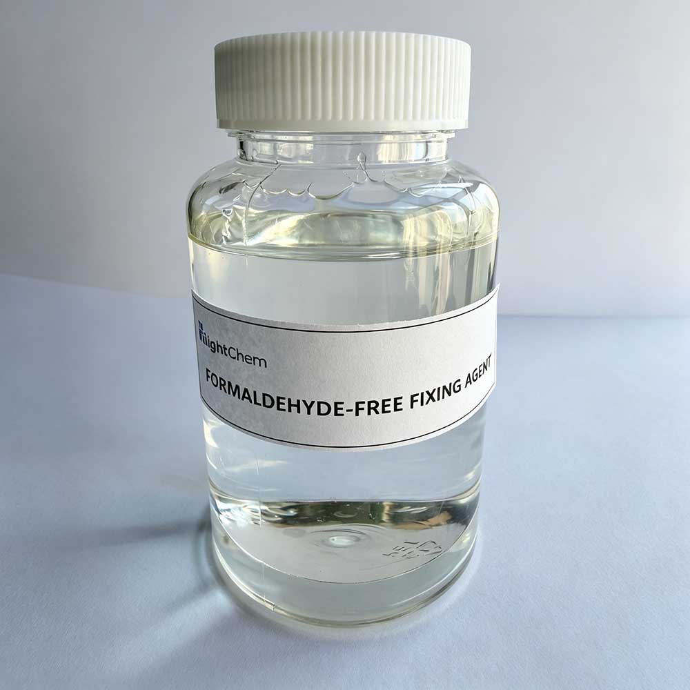 Formaldehyde-free fixing agent